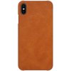 Чехол-книжка Nillkin Qin Leather Case для Apple iPhone Xs Max Brown