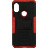 Чехол-накладка TOTO Dazzle kickstand 2 in 1 phone case для Xiaomi Redmi Note 6 Pro Red