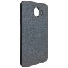 LUO Case Накладка Алькантара для Samsung J4 2018 Gray