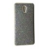 Чехол силикон блестки Meizu M5 White