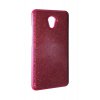 Чехол силикон блестки Meizu M5 Red