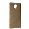 Чехол силикон блестки Meizu M5 Gold