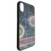 Чехол - накладка Glass TPU plusPC для Xiaomi Redmi Note 6 Pro Flowers Aurora