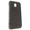 Силикон блестки Хром IPhone 5 Black