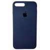 Чехол Apple Silicone Case (закрытый низ) для iPhone X/Xs "08" Midnight blue