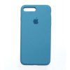 Чехол Apple Silicone Case (закрытый низ) для iPhone Xs Max "20" Ocean blue