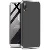 Чехол-накладка GKK 3 in 1 Hard PC Case Huawei Y6 2019 Silver/Black