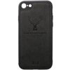 Чехол-накладка TOTO Deer Shell With Leather Effect Case для Apple iPhone 7/8 Black