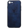 Чехол-накладка TOTO Deer Shell With Leather Effect Case для Apple iPhone 7/8 Dark Blue