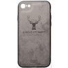 Чехол-накладка TOTO Deer Shell With Leather Effect Case для Apple iPhone 7/8 Grey