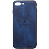 Чехол-накладка TOTO Deer Shell With Leather Effect Case для Apple iPhone 7 plus/8 plus Dark Blue