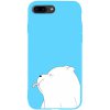 Чехол-накладка TOTO Matt Tpu 2mm Print Case Apple iPhone 7 Plus/8 Plus #57 Bear Tongue Sky Blue