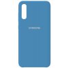 Чехол-накладка Samsung Silicone Case Galaxy A70 Navy Blue