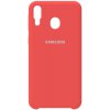 Чехол-накладка Samsung Silicone Case Galaxy M20 Peach Pink