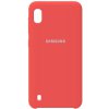 Чехол-накладка Samsung Silicone Case Galaxy A10 Peach Pink