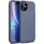 Чехол-накладка TOTO TPU Carbon Fiber 1,5mm Case Apple iPhone 11 Dark Blue