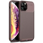 Чехол-накладка TOTO TPU Carbon Fiber 1,5mm Case Apple iPhone 11 Pro Coffee