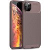 Чехол-накладка TOTO TPU Carbon Fiber 1,5mm Case Apple iPhone 11 Pro Max Coffee
