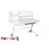 Стол-трансформер FunDesk Amare with drawer Grey