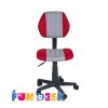 Детское кресло FunDesk LST4 Red-Grey