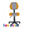 Детское кресло FunDesk LST4 Yellow-Grey