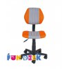 Детское кресло FunDesk LST4 Orange-Grey