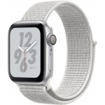 Смарт-часы Apple Watch Nike+ Series 4 GPS + LTE 40mm Silver Alum. w. Summit White Nike Sport l. (MTX72) Б/У