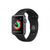 Смарт-часы Apple Watch Series 3 42mm GPS Space Gray Aluminum Case with Black Sport Band (MTF32)