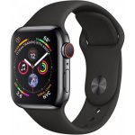 Смарт-часы Apple Watch Series 4 GPS + LTE 40mm Black Steel w. Sport b. (MTUN2/MTVL2)