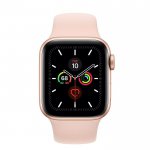 Смарт-часы Apple Watch Series 5 GPS 40mm Gold Aluminum w. Pink Sand b.- (MWV72)