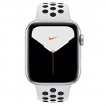 Смарт-часы Apple Watch Nike Series 5 GPS 44mm Silver Aluminum w. (MX3V2)