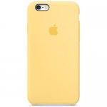Чехол Apple Silicone Case для iPhone 5/5s "05" Yellow Flash