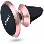 Автодержатель AWEI X5 Air Vent Magnet 360 Degree Rotate Car Mount Holder Rose Gold