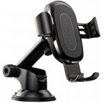 Автодержатель Baseus Wireless Charger Gravity Car Mount Black(osculum type) Black