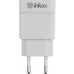 Сетевое зарядное устройство INKAX CD-36 Travel charger 1USB 1A White