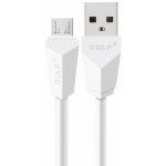 Кабель GOLF GC-27M Diamond USB cable microUSB 2m White