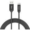 Кабель Tronsmart CPP5 Type-C PowerLink Cable Pack 0.3m+1m+1.8m Black