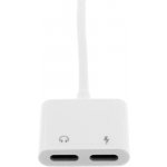Кабель TOTO Lightning to Headphone and Charge Adapter 2 in 1 White