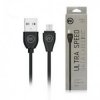 microUSB кабель WK Fast Ultra Speed, 1m black