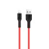 Кабель HOCO U31 Benay Lightning Cable 2,4A/1m. Red