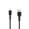 Кабель HOCO U31 Benay Micro Cable 2,4A/1m. Black