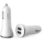 Автомобильное зарядное устройство LDNIO DL-C28 Car charger 2USB 3.4A + Lightning cable Black