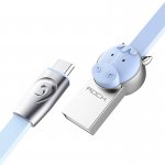 Кабель Rock Chinese Zodiac Micro cable 1M Horse-Blue