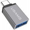 Перехідник Usams US-SJ028 Type-C to USB 3.1 OTG Grey