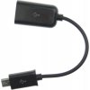 Кабель TOTO TKZ-01 OTG cable micro USB 0,16m Black