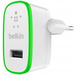 Сетевое зарядное устройство Belkin Travel charger 1USB 3.0A+ MicroUsb cable White
