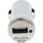 Автомобильное зарядное устройство TOTO TZZ-54 Car charger 1USB 1A White