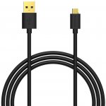 Кабель Tronsmart MUS06 Premium USB Cable 1.8m With Gold-Plated Connectors Black