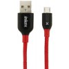 Кабель INKAX CK-30 Micro cable 1m Black/Red