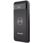 Портативная батарея AWEI P55K 10000mAh Wireless Power Bank Black